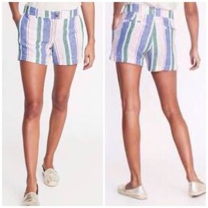 Old Navy Multicolored linen shorts